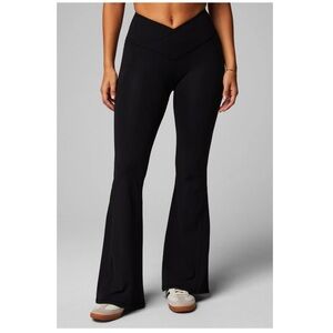 Black Flare Tall Leggings